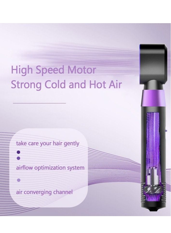 3 in 1 Hair Blower Dryer With Brush Comb Straightener Original Set Blower Brush Hair Dryer Comb Straightener, Strong Hot and Cold Air. - Image 4