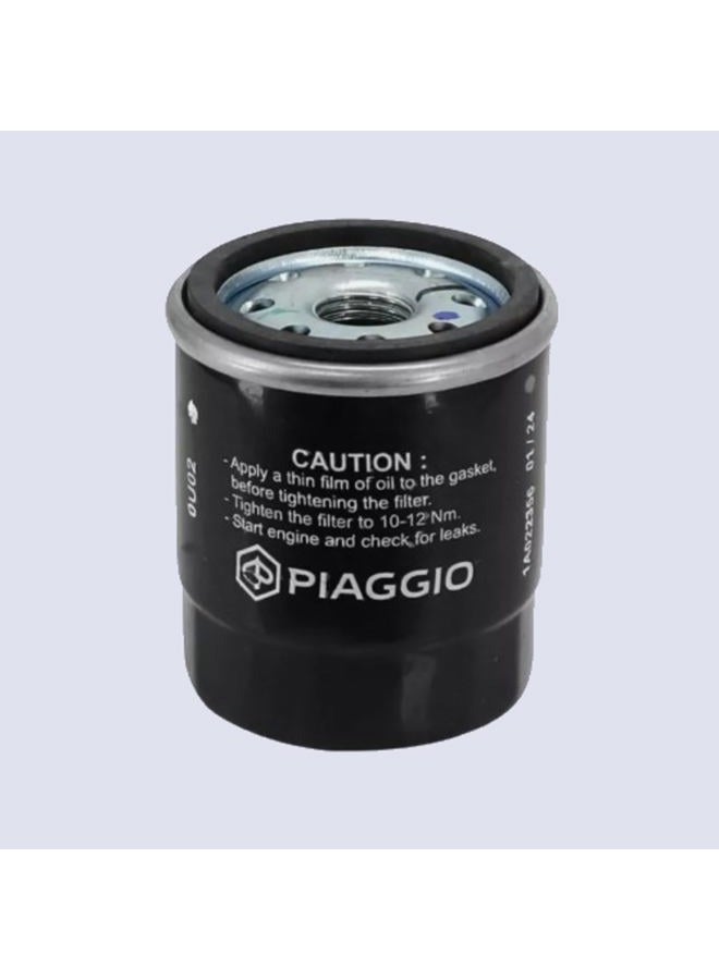 Piaggio 82635R Vespa OEM Oil Filter for Modern Vespa Scooters 150cc-300cc | For All 150-300cc Vespa GT GTS GTV HPE Super Sei Giorni ABS HPE | OEM# 483727 AP8580128 Part# 82635R - Image 3