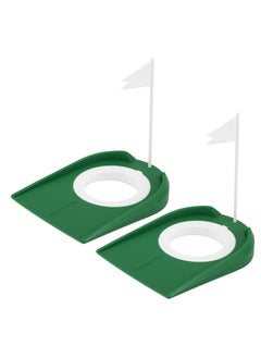 2pcs Golf Putting Cups with Flags - Plastic Practice Hole Cups for Indoor, Outdoor, Backyard Training. - pzsku/Z70FBC42E166F2B29658AZ/45/_/1732865918/78c93772-02b0-4bad-879c-988dabac2c33