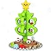 maysida My First Christmas Tree for Kids Toddler Tree Toy Set with Hanging Decorations Ornaments Xmas Tree with SnowmanSantaMooseGifts Toys DIY Train Set with Tracks for Boys Girls - Image 2