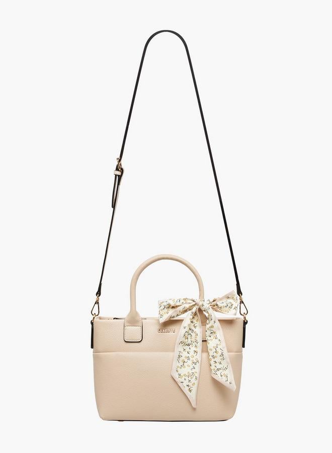 سيليست حقيبة يد كبيرة مزينة بفيونكة - Image 3