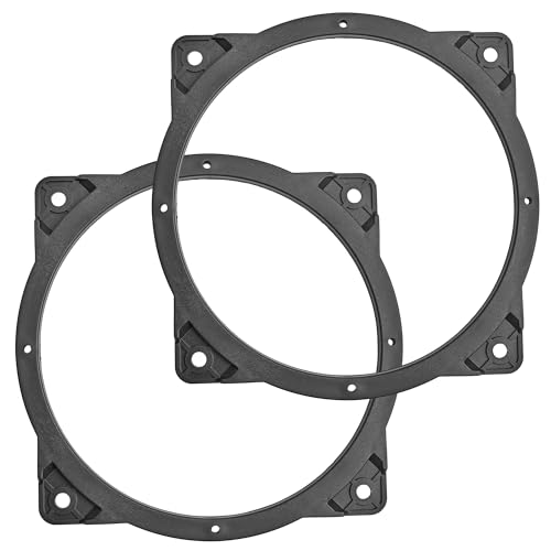 NuIth 65 Inch Front Door Speaker Adapter Spacer Ring Fit for 20062020 Hyundai SonataAzeraSanta FeKIA 20112020 65675 Speaker Adapter Brackets for Aftermarket Speaker Installation - Image 1