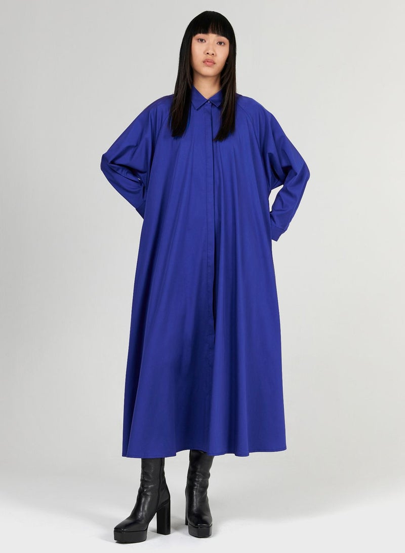 ليم فستان مكسي بنمط قميص - Image 1