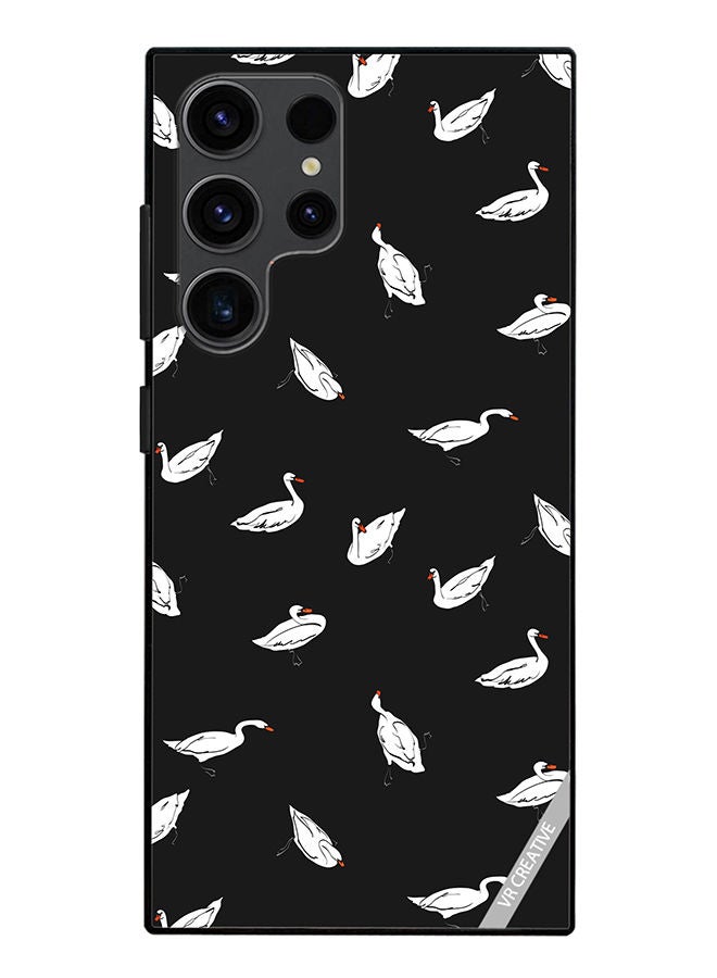 VR CREATIVE Protective Case Cover For Samsung Galaxy S23 Ultra 5G Duck Design Multicolour - Image 1