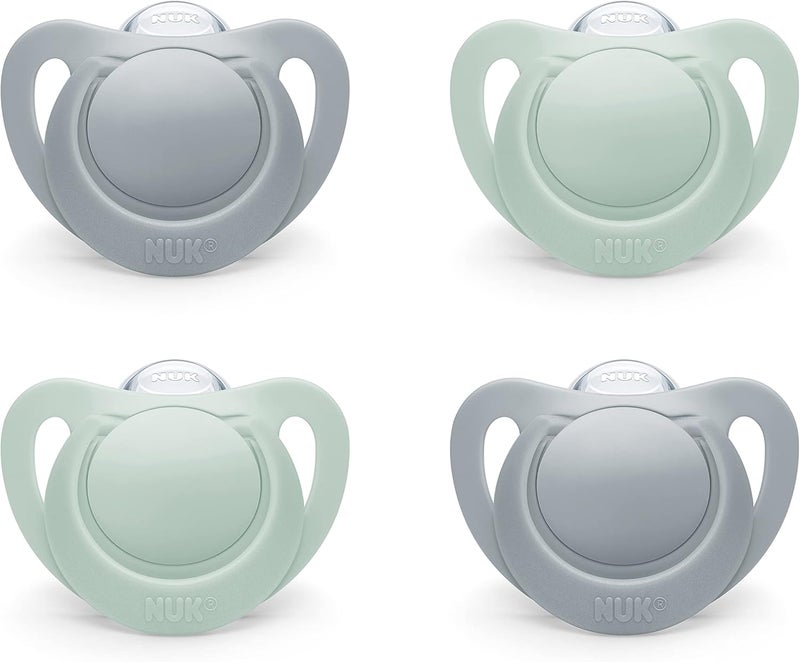 NUK for Nature™ Orthodontic Pacifier 4-Pack - Image 1