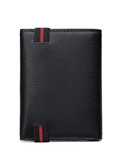 RAHALA Rahala Premium Men's Leather Trifold Wallet (Black) - No:RA101  - Image 3