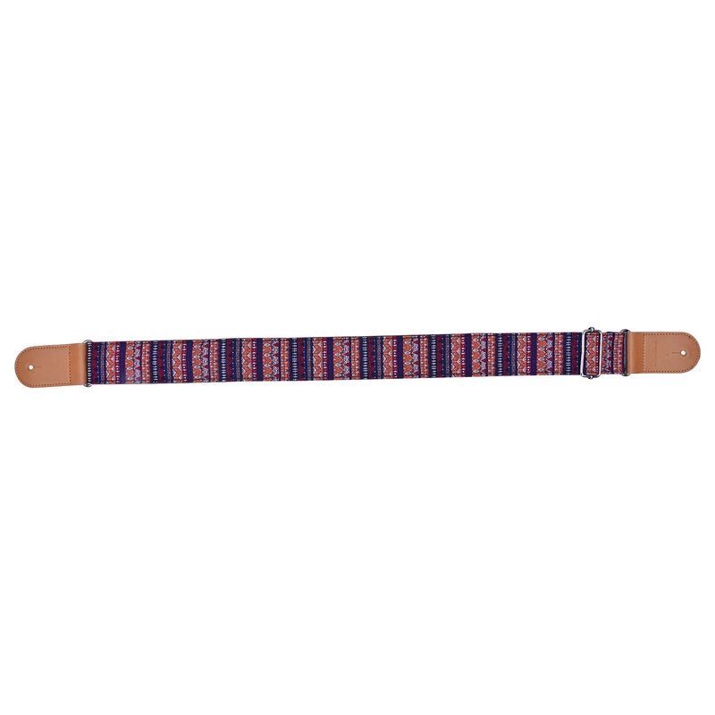Kadence Soft Adjustable Guitar Strap with Leather Ends - Electric, Bass, Acoustic Guitar Strap - Image 2