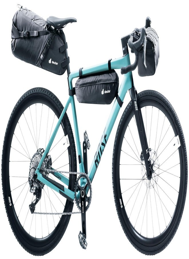 Deuter Mondego FB 4 Bike Bag, Frame Bag Mounted Bicycle Storage Pack, 4 Liter - Black - Image 4