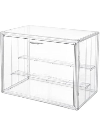 Clear Acrylic Display Case,3 Tier Display Shelf with 2 Movable Plate, Stackable Protection Showcase for Action Figures, Display Storage Box Countertop with Magnetic Door - pzsku/Z70FC1497681BDED5AFE2Z/45/1750087416/6a8b30dc-2c84-4c5f-9575-b5e94b056c47