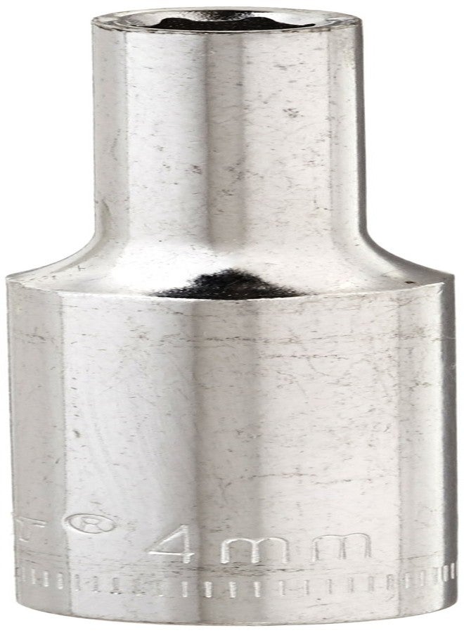 كريسنت مقبس متري عميق ذو 6 نقاط، مقاس 4 مم، بقطر 1/4 بوصة، من الهلال - CDDS11N