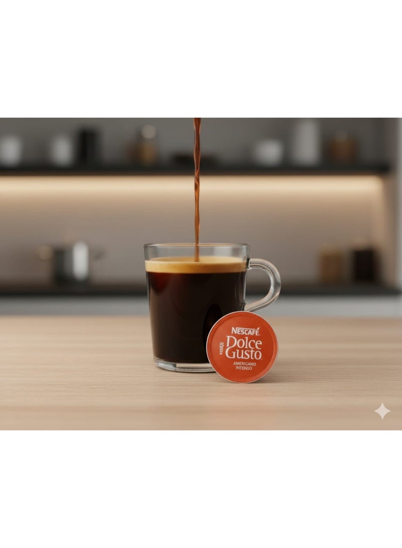 Dolce Gusto Nescafe Americano Intense Premium Flavor Coffee Capsules (Grade 8) - Image 3