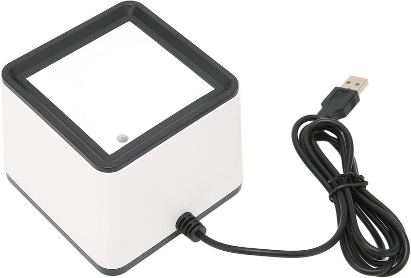Wireless Barcode Scanner Super Decoding QR Code Reader for Fast Scanning, White Light LED, Suitable for Retail Store Owners - Image 1