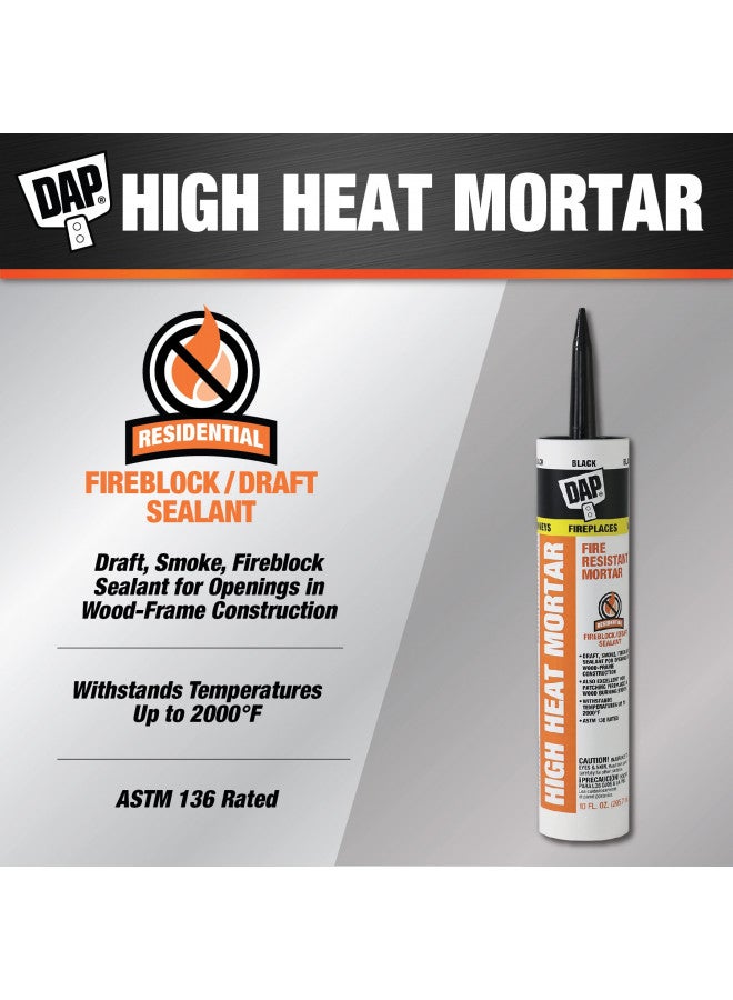 Dap DAP 7079818854 High Heat Mortar Fire Stop Caulk, No Size, Black  - Image 3