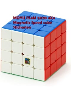 MoYu Moyu RS4M 2020 4x4 Magnetic Speed Cube Stickerless  - Image 1