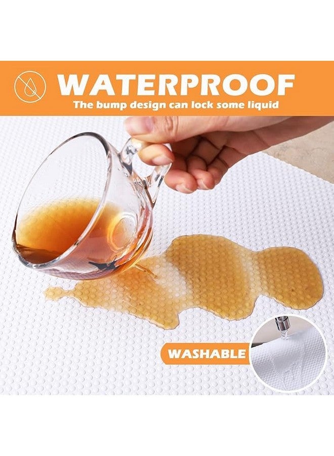 ElastPro(50 cm X 5 m) FrostyWhite EVA, Anti Slip Mat/Sheet for Fridge, Kitchen, Drawer, Shelf Liner (RoundDots Texture FrostyWhite) - Image 5