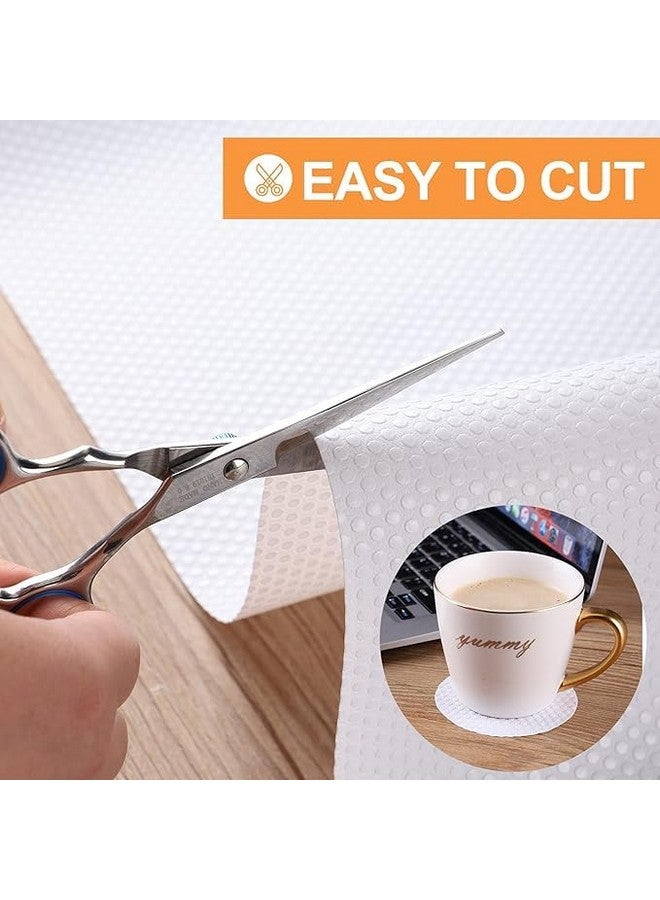 ElastPro(50 cm X 5 m) FrostyWhite EVA, Anti Slip Mat/Sheet for Fridge, Kitchen, Drawer, Shelf Liner (RoundDots Texture FrostyWhite) - Image 4