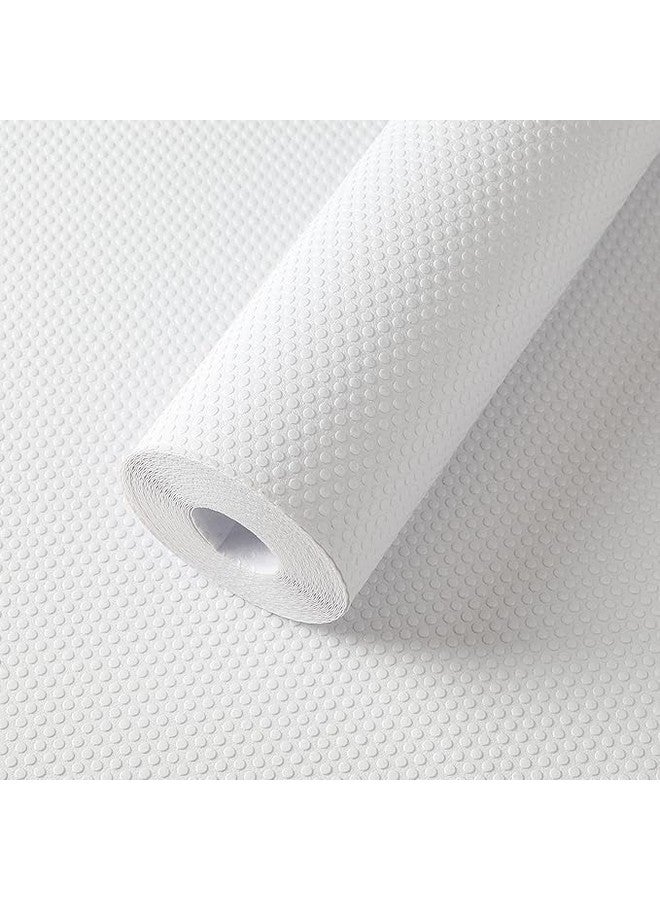 ElastPro(50 cm X 5 m) FrostyWhite EVA, Anti Slip Mat/Sheet for Fridge, Kitchen, Drawer, Shelf Liner (RoundDots Texture FrostyWhite) - Image 1