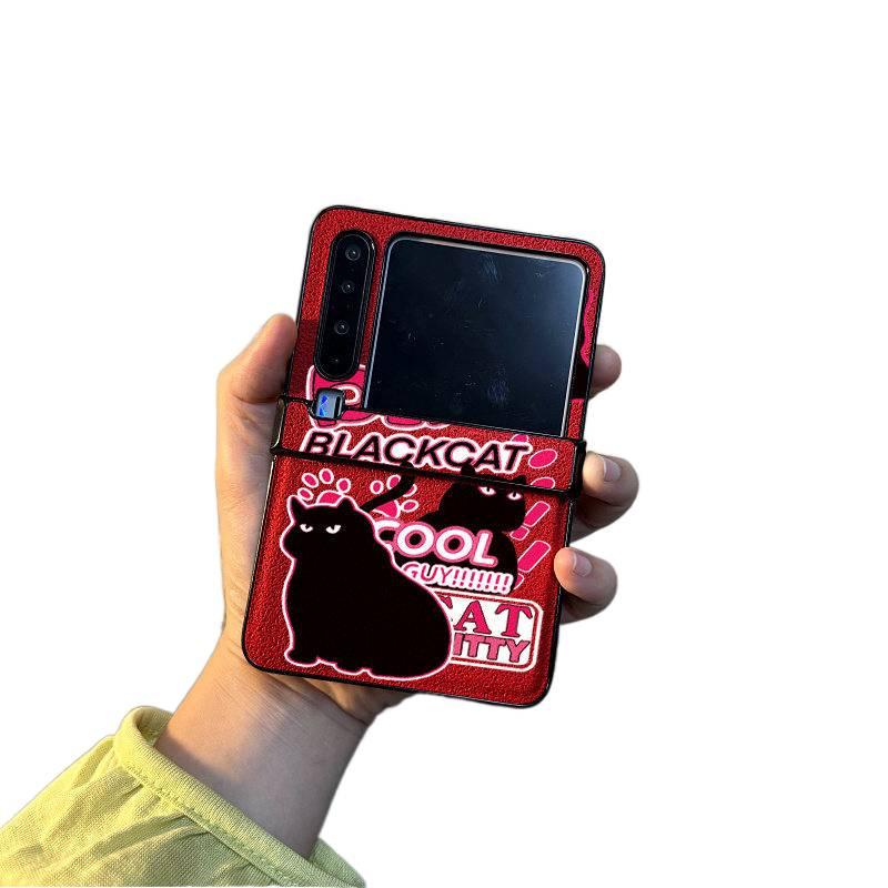 Protective Case, Shockproof Cover for Samsung Galaxy Z Flip 7, Drop Protection, Red - Image 3