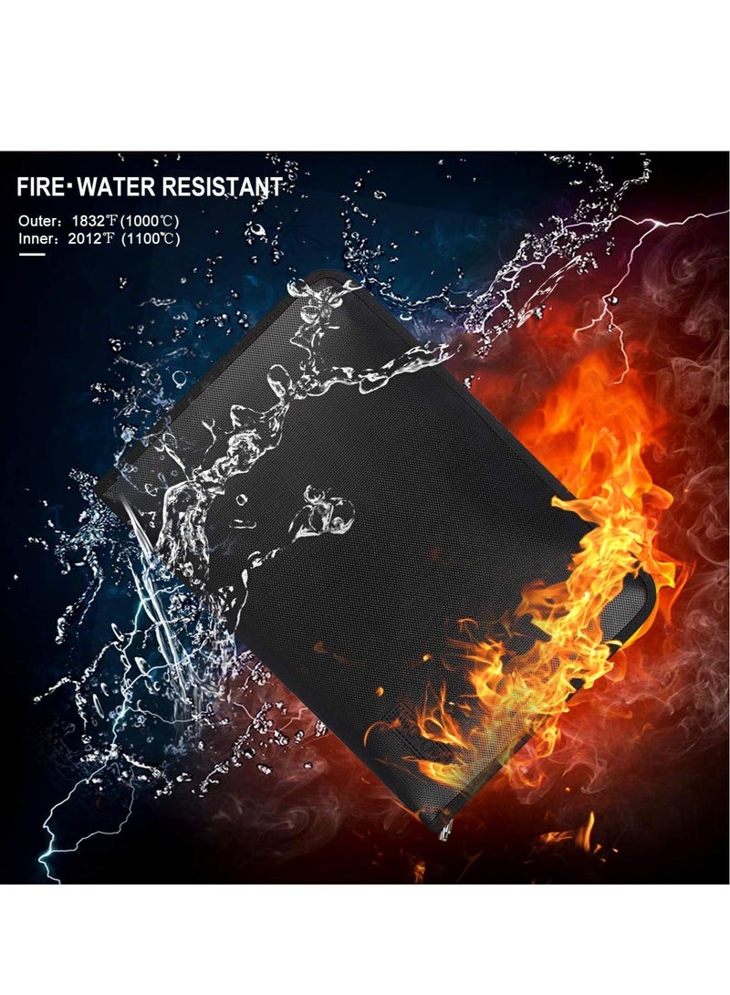 Captaintech 13 Pocket Expanding File Folder Document Organizer A4 Size Accordian File Folder Organizer Accordion Folder with Color Labels Zipper Closure Non-Itchy Silicone Coated Portable Filing Pouch - Image 5