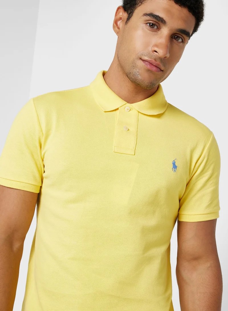 POLO RALPH LAUREN Slim Fit Mesh Polo Shirt