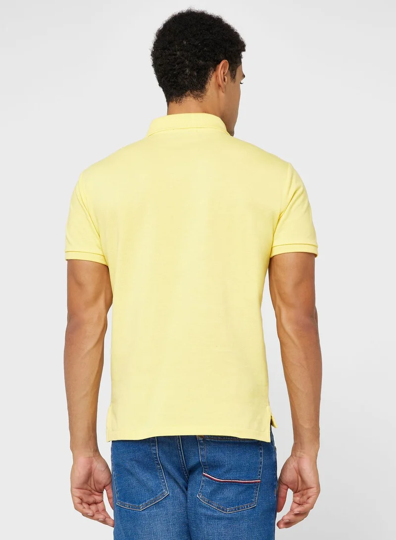 POLO RALPH LAUREN Slim Fit Mesh Polo Shirt