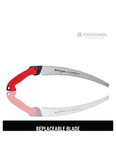 CORONA Razortooth Carbon Steel Curved Pruning Saw Silver and Red 14 Inch RS16020  - Image 4