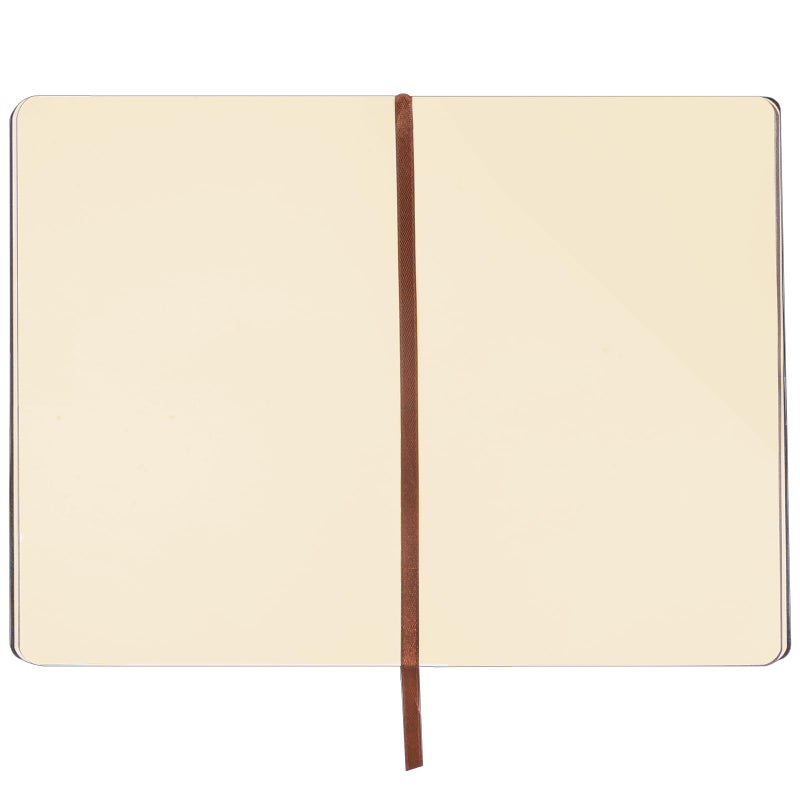 Fetinar 300 Pages Leather Blank Journal Notebook,Softcover Leather Blank Journal Notebook for Women Men,300 Pages Notebook for Work,Office,School Note Taking,5.7'' X 8.3'',green - Image 2