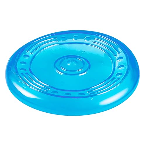 Petstages Orka Flyer Royal Blue Flying Disc Dog Fetch Toy - Image 1