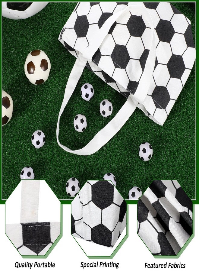 حقيبة كرة قدم SilTriangle مكونة من 12 قطعة، حقيبة قماشية لكرة القدم، حقيبة أطفال، حقيبة يد مزدوجة الجوانب للشاطئ بمقابض، مناسبة للرياضة، الحفلات، السفر، التسوق، أعياد الميلاد، والفعاليات المجتمعية. - Image 4