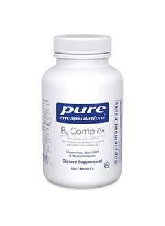 Pure Encapsulations B6 Complex ; Vitamin B6 Supplement To Support Cellular Cardiovascular Neurological And Psychological Health* ; 120 Capsules  - Image 1