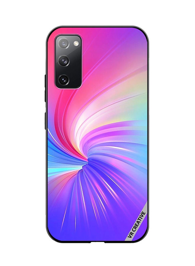 VR CREATIVE Protective Case Cover For Samsung Galaxy S20 FE 5G Layers Design Multicolour - Image 1