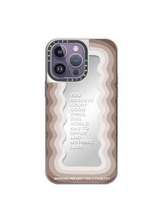 CASETi Han Suxi Blue Inspirational Slogan Wave For Iphone 15ProMax Phone Case For Iphone16p-Color:Caseti Fy Inspirational Slogan Brown Wave Genuine Mirror Silver Frame-Applicable Models:For Iphone 14 - pzsku/Z70FD8487F9FCD2219C2DZ/45/1745334726/d572ac9f-ebd1-4f9e-99b7-5493dae7b271