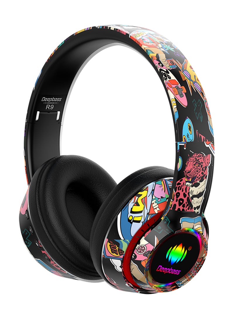 Deepbass R9 سماعات أذن لاسلكية "أفضل ملاءمة" - تقنية ديبربورد™ للصوت العميق، تصميم مريح، راحة طوال اليوم - أسود - Image 1