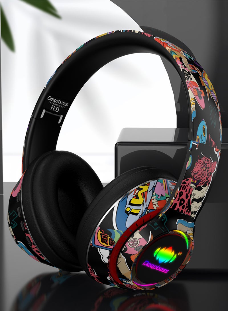 Deepbass R9 سماعات أذن لاسلكية "أفضل ملاءمة" - تقنية ديبربورد™ للصوت العميق، تصميم مريح، راحة طوال اليوم - أسود - Image 2