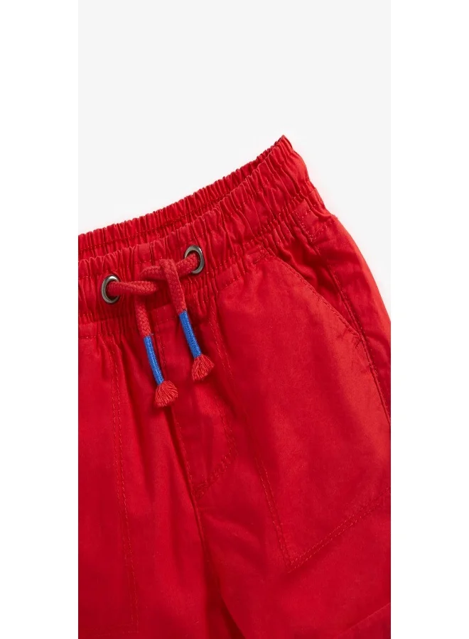 mothercare Red Poplin Shorts
