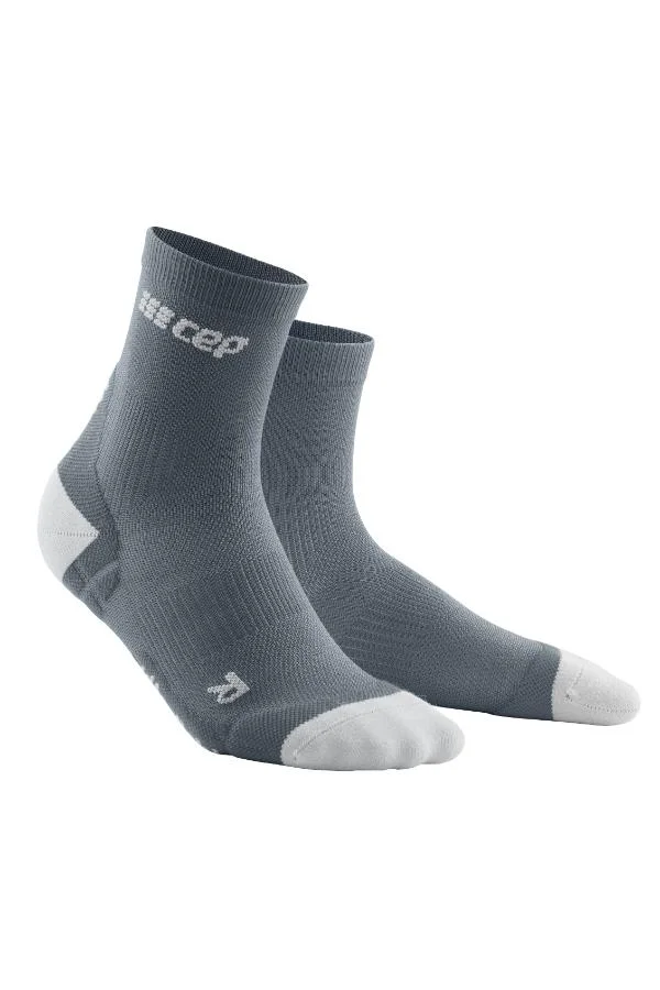 CEP CEP - Ultralight Compression Socks Mid Cut Grey/Light Grey Women