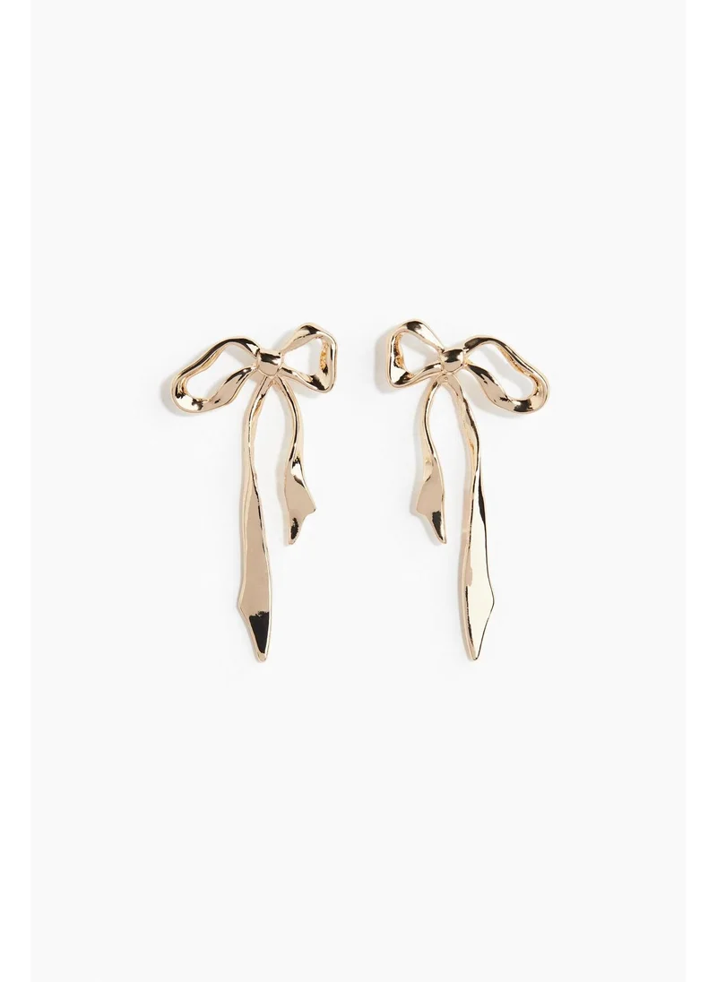 H&M Bow-shaped earrings