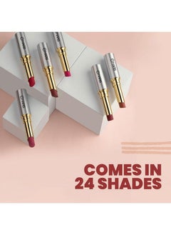 Mars Silk Matte Long Lasting Lipstick ; Smooth Application ;Transferproof & Smudge Proof ; Highly Pigemented Lipstick For Women (07Pretty Pink)  - Image 5