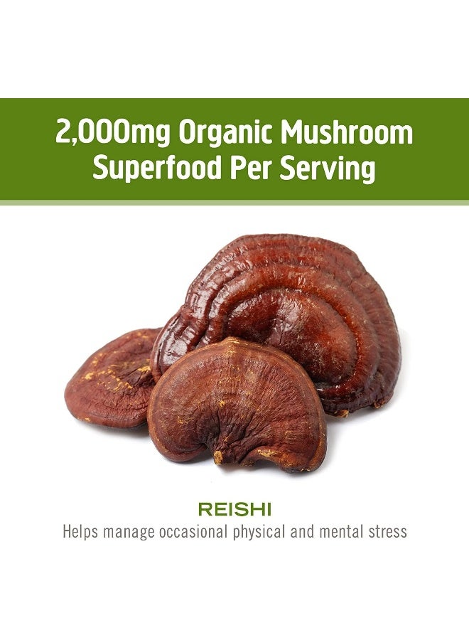 OM Reishi Mushroom Superfood 90Vcaps - Image 5