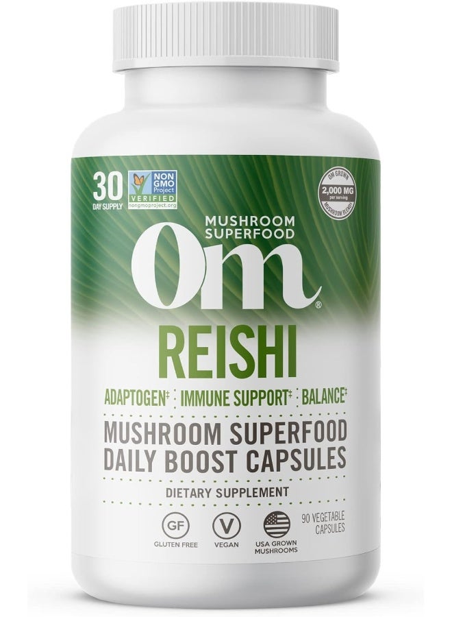 OM Reishi Mushroom Superfood 90Vcaps - Image 4