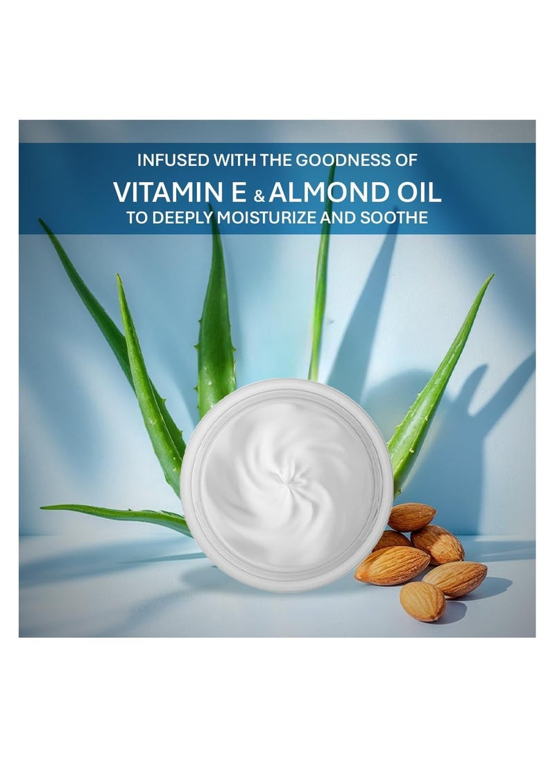 Cool & Cool Moisturizing Cream 50ML  Aloe Vera Extract  Almond Oil Vitamin E Hydrating Day and Night Cream for All Skin Types - Image 2