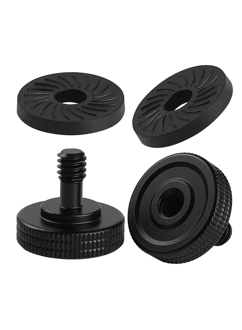 كاميرا قوس المسمار الإصبع المسمار كاميرا سريعة الافراج عن محول ، مع المطاط وسادة ترايبود المسمار غسالة المطاط المسمار الداخلي إلى 1 / 4  المسمار الإصبع الخارجي ل قوس تصاعد المسمار ، تركيب لوحة الكامي - Image 1