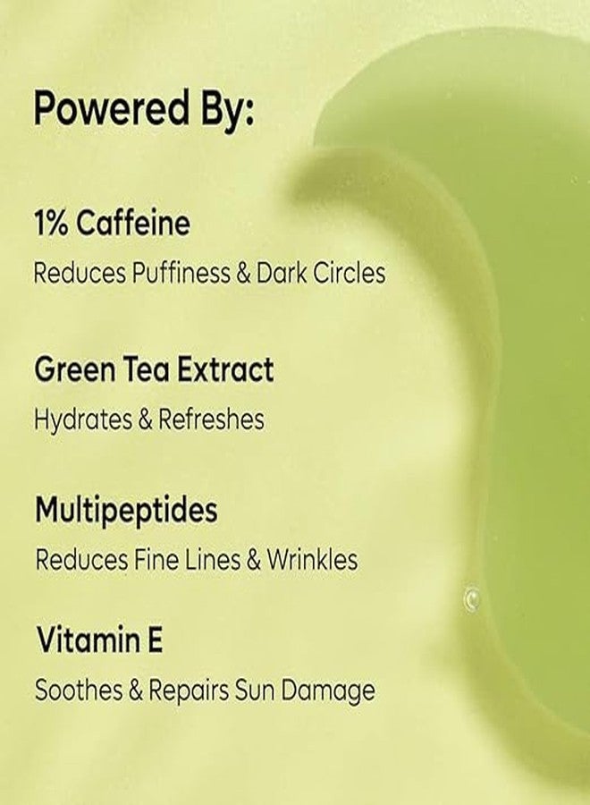 GOPAL IMPORTS Green Tea Hydrogel Under Eye Patches for Dark Circle, Fine Lines & Wrinkles Reduction | Cooling Under Eye Patch Mask for Instant De-Puffing - Image 5