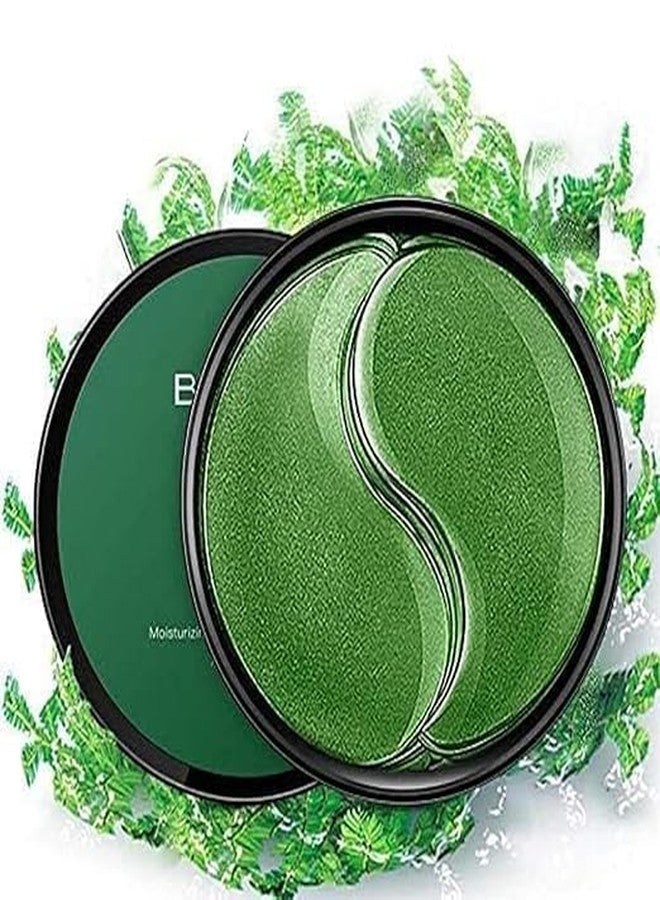 GOPAL IMPORTS Green Tea Hydrogel Under Eye Patches for Dark Circle, Fine Lines & Wrinkles Reduction | Cooling Under Eye Patch Mask for Instant De-Puffing - Image 1