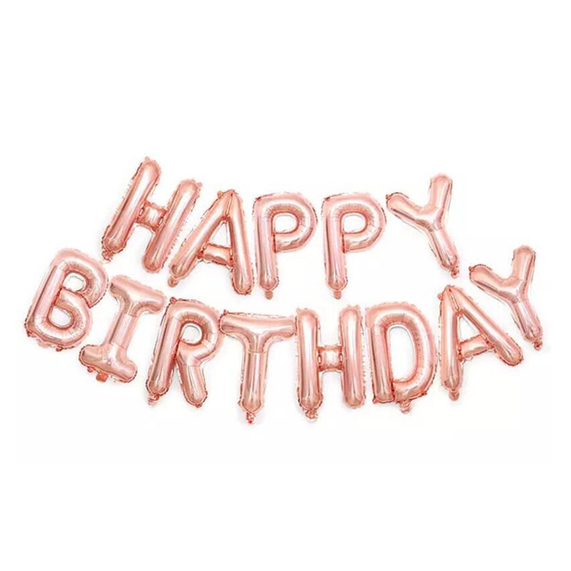 Rose Gold Balloon Set - Reusable Break-Resistant Elastic Balloons for Baby Shower Birthday Party Theme Party Supplies - Image 1