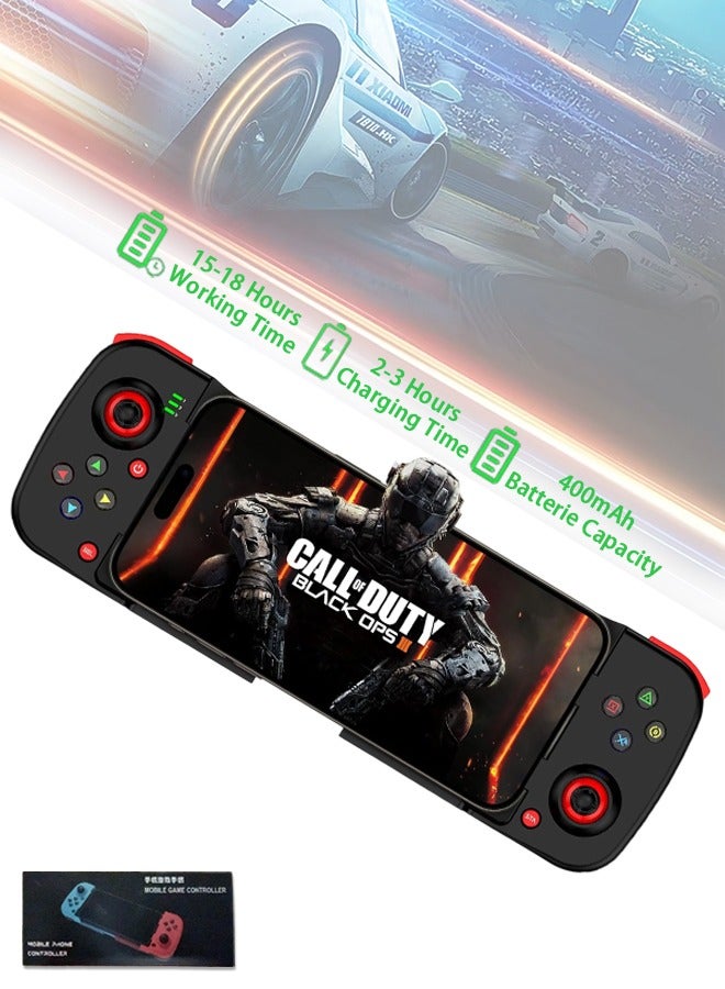 SUNDAREE وحدة تحكم الهاتف لدعم iPhone/Android، حافظة هاتف، وحدة تحكم ألعاب محمولة بتصميم مريح - لوحة ألعاب لاسلكية للألعاب السحابية واللعب عن بعد من PS - Image 1
