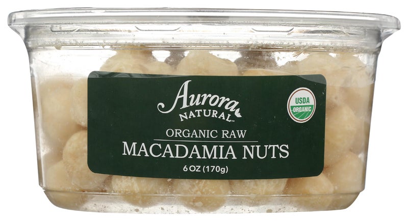 AURORA PRODUCTS Organic Raw Macadamia Nuts, 6 OZ - Image 1
