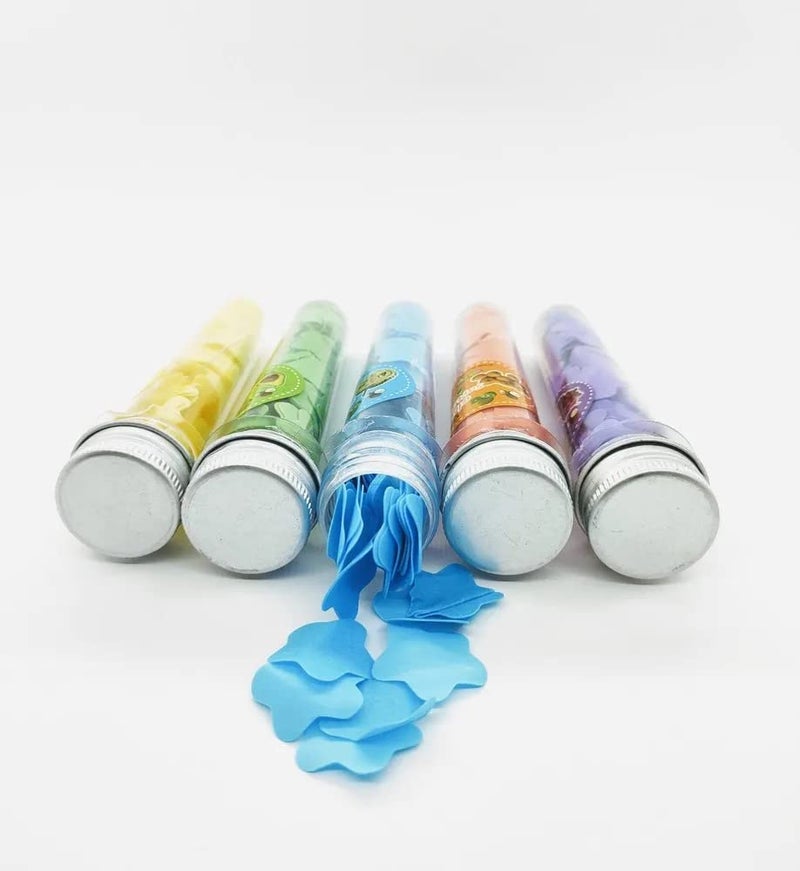 Elecsera Elecsera Fruit Smell Perfume Paper Soap Strips for Travel Paper Soap in Bottle 6 x 20 g  - Image 1