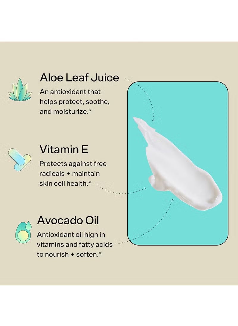 Bubble Skincare Slam Dunk Face Moisturizer - Hydrating Face Cream for Dry Skin Made with Vitamin E + Aloe Vera Juice for a Glowing Complexion - Skin Care with Blue Light Protection (50ml)  - Image 5