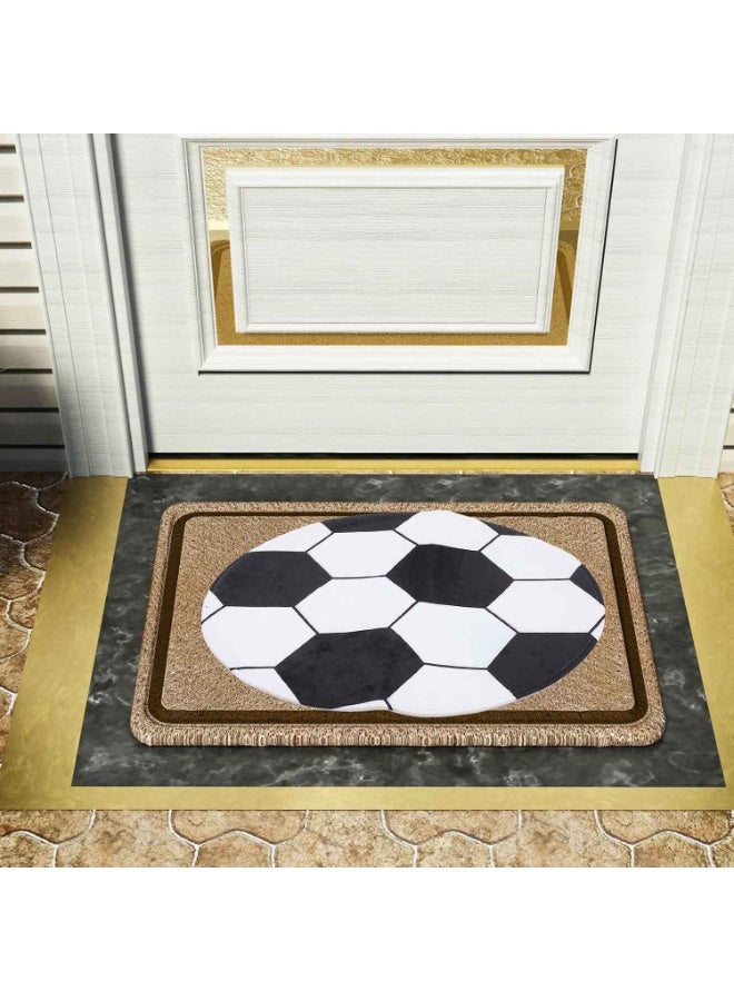 World Cup Play Mat,Round Soccer Rug Football Mat,Circular Area Rugs for Boys Bedroom,Kids Playroom Gamer Decor Soft Sport Themed Floor Carpet Bedside Entrance Matting - Image 5